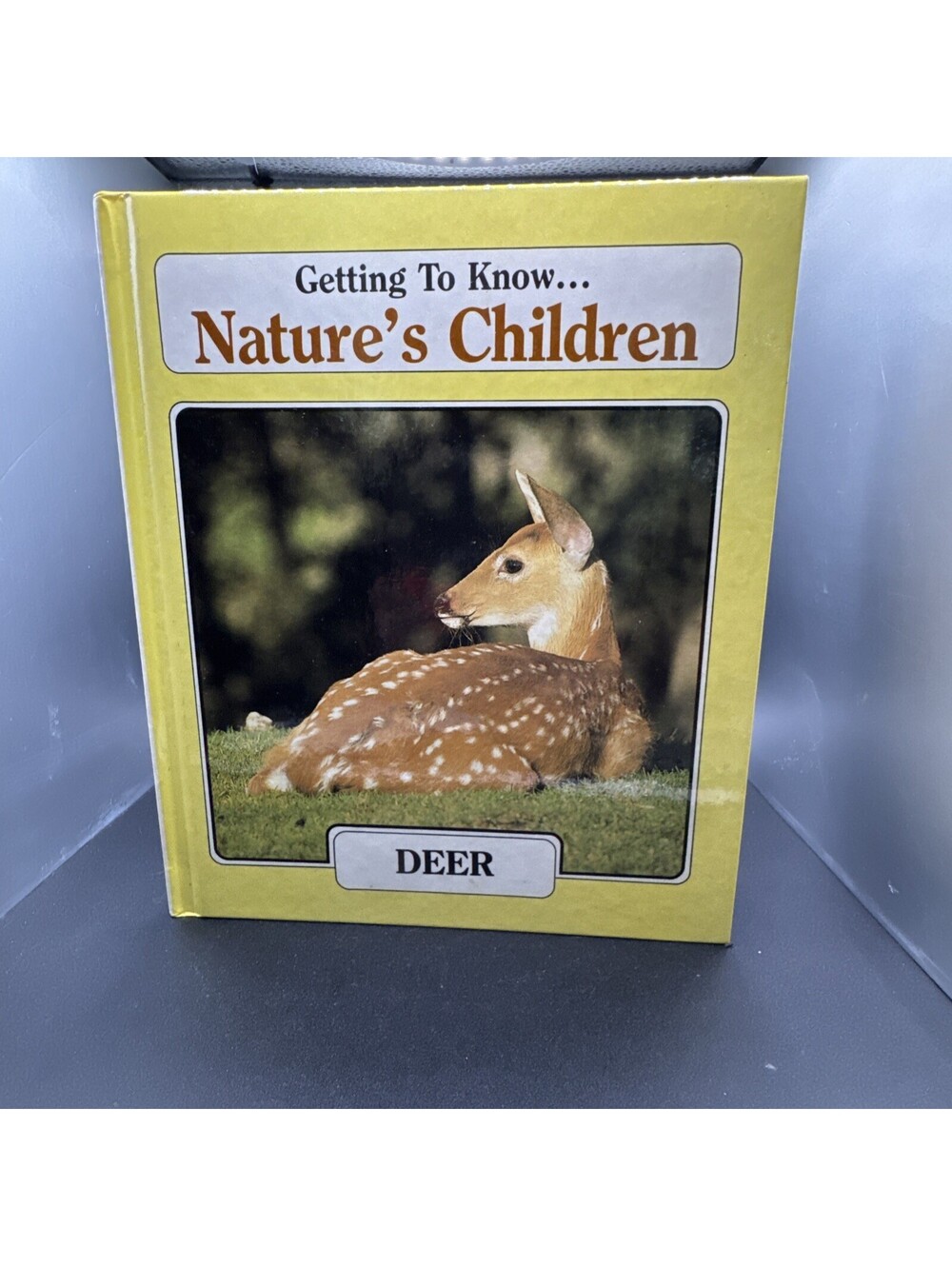 1985 Getting To Know Nature's Children Book -#2 Deer & Rabbits